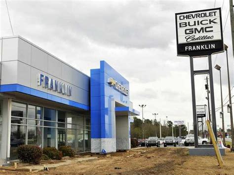 Franklin chevrolet statesboro - With our Chevrolet lease deals near Statesboro, Georgia, at Franklin Chevrolet, you can get behind the wheel quickly and feel confident doing it. Skip to main content; Skip to Action Bar; Sales: (912) 623-4322 . Service: (912) 623-4322 . Parts: (912) 623-4322 . 106 Northside Dr E, Statesboro, GA 30458